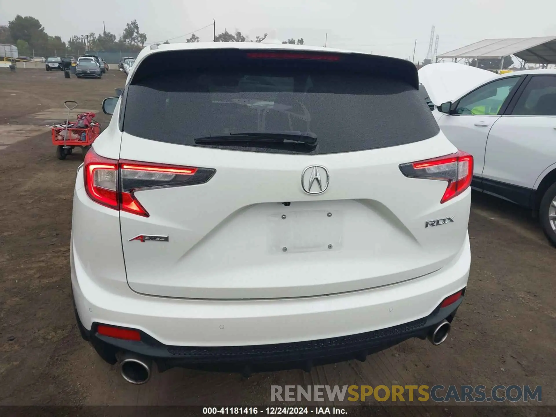 16 fotografías del automóvil dañado 5J8TC1H64KL009225 ACURA RDX 2019