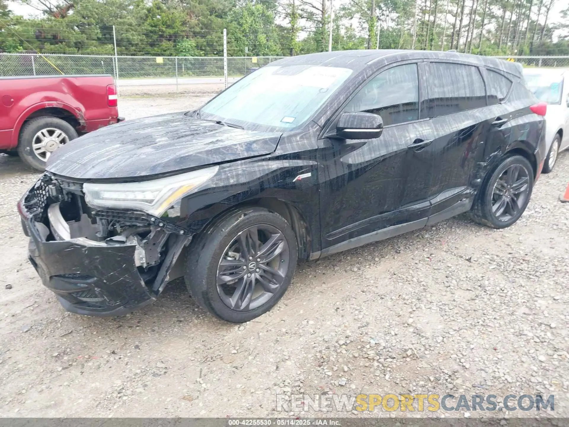 2 fotografías del automóvil dañado 5J8TC1H64KL012058 ACURA RDX 2019