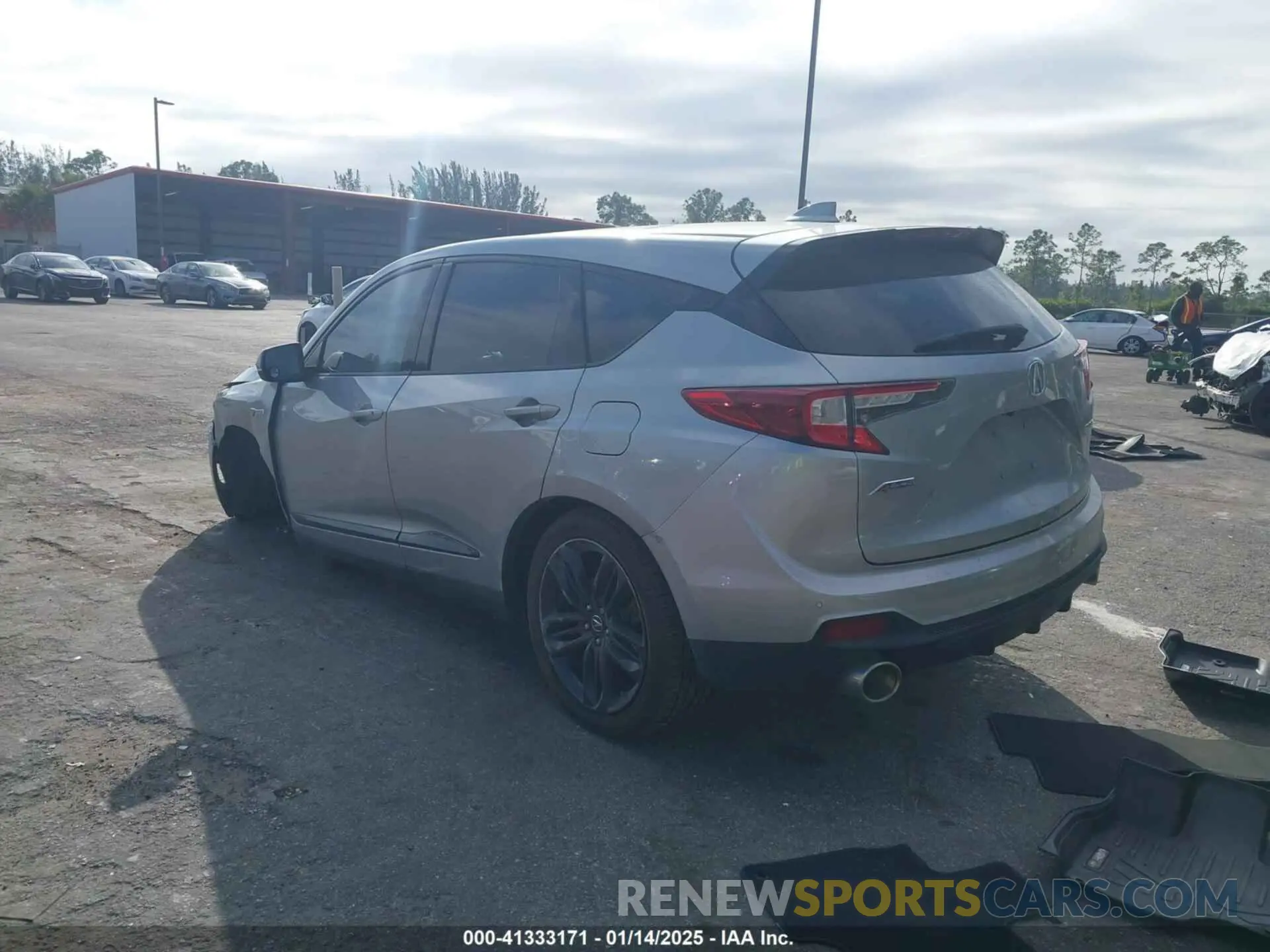 3 fotografías del automóvil dañado 5J8TC1H67KL015908 ACURA RDX 2019
