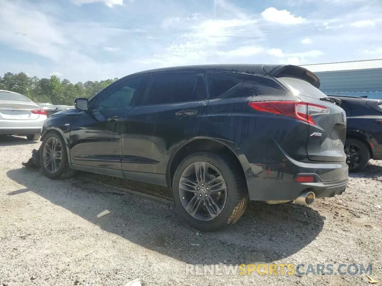 2 fotografías del automóvil dañado 5J8TC1H67KL017934 ACURA RDX 2019