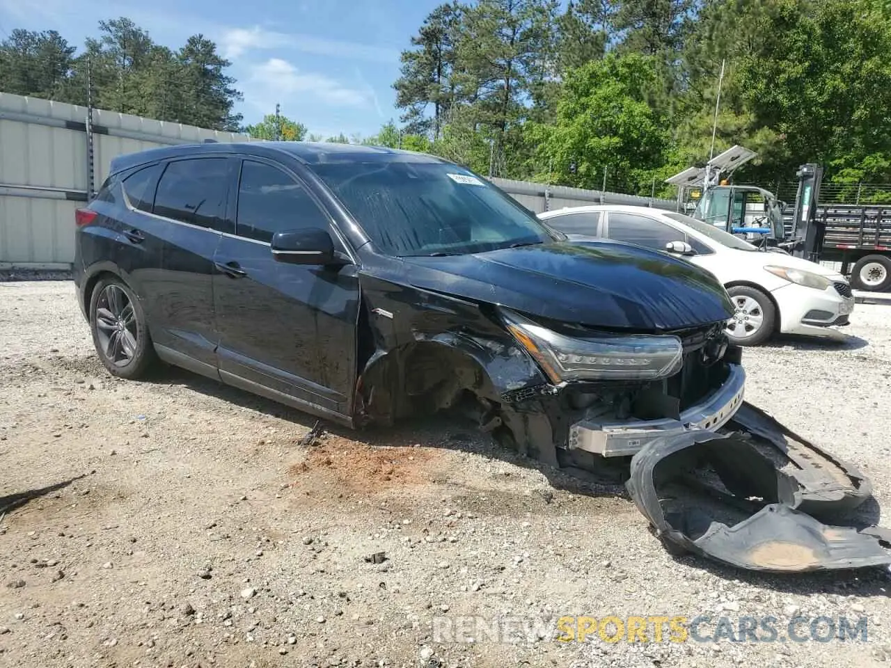 4 fotografías del automóvil dañado 5J8TC1H67KL017934 ACURA RDX 2019