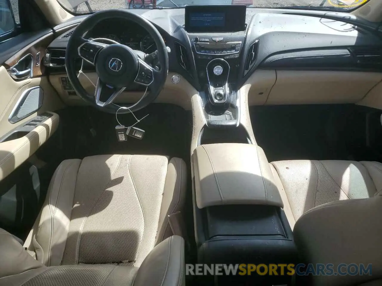 8 fotografías del automóvil dañado 5J8TC1H76KL008358 ACURA RDX 2019