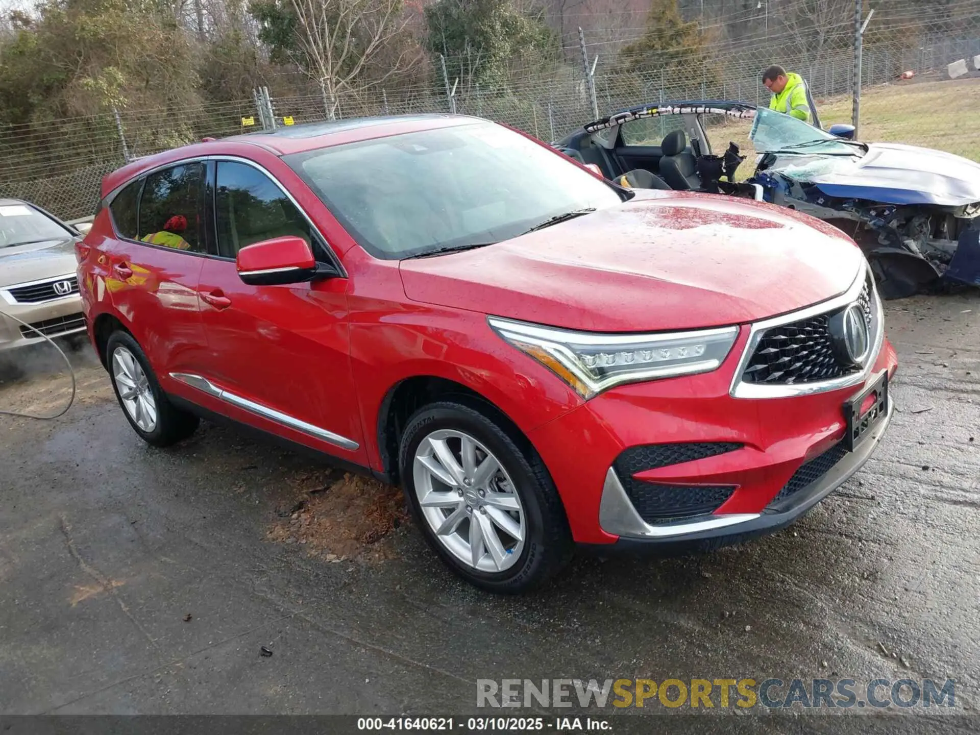 1 fotografías del automóvil dañado 5J8TC2H30KL012344 ACURA RDX 2019