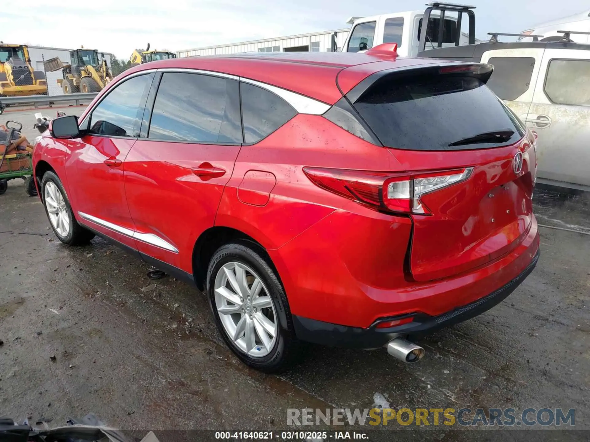 3 fotografías del automóvil dañado 5J8TC2H30KL012344 ACURA RDX 2019