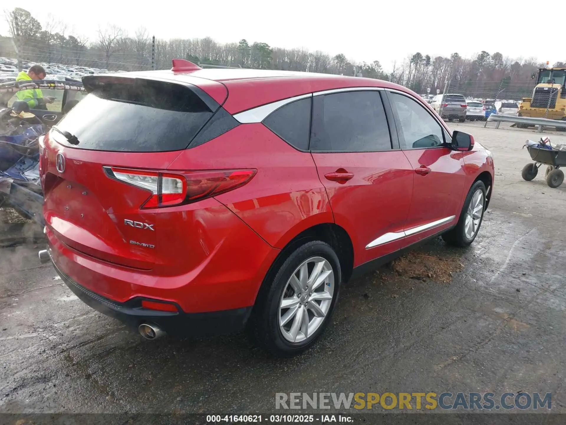 4 fotografías del automóvil dañado 5J8TC2H30KL012344 ACURA RDX 2019