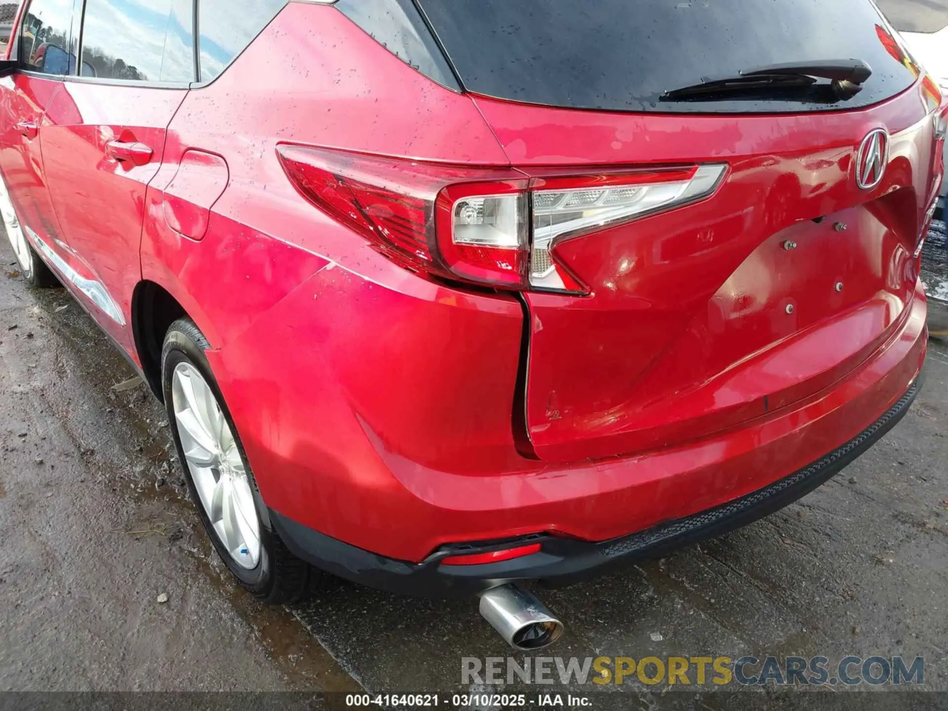 6 fotografías del automóvil dañado 5J8TC2H30KL012344 ACURA RDX 2019