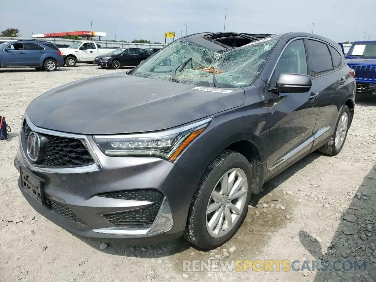 1 fotografías del automóvil dañado 5J8TC2H30KL030164 ACURA RDX 2019