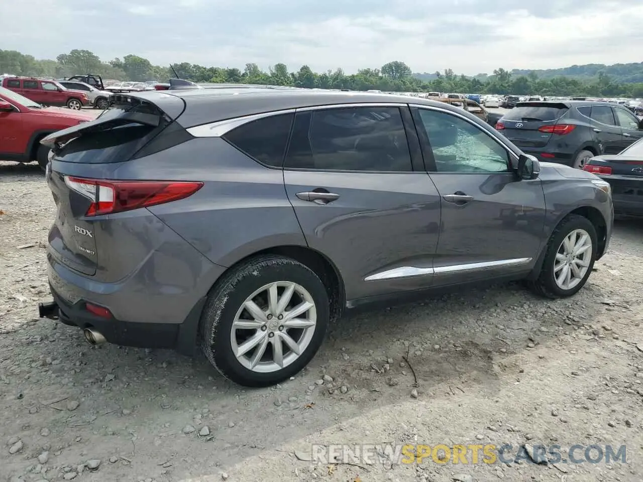 3 fotografías del automóvil dañado 5J8TC2H30KL030164 ACURA RDX 2019