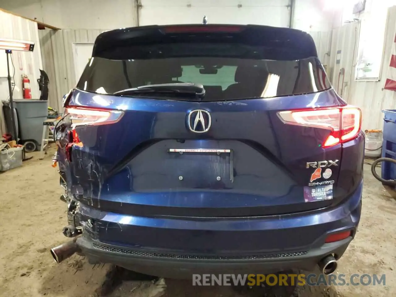 6 fotografías del automóvil dañado 5J8TC2H30KL040662 ACURA RDX 2019
