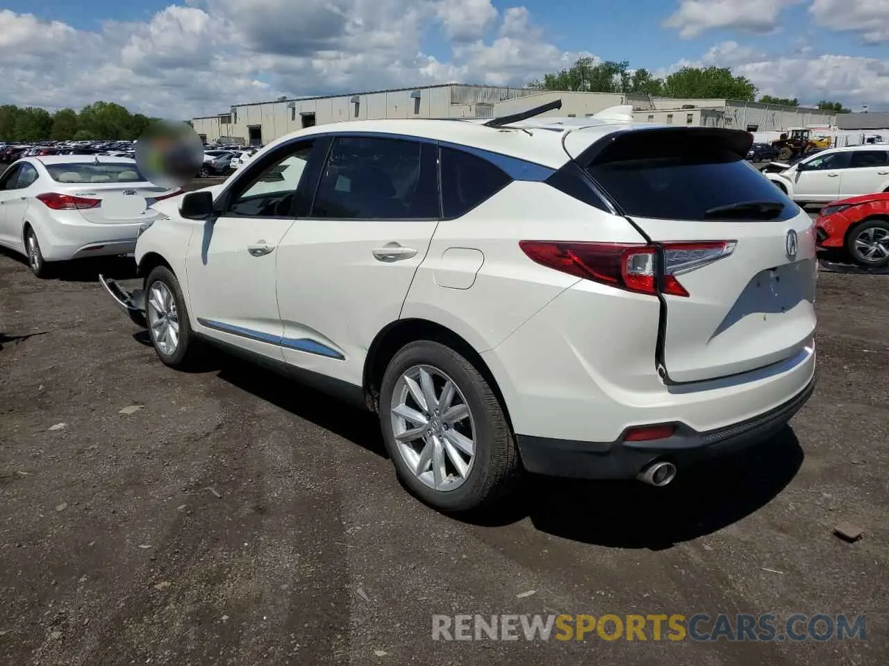 2 fotografías del automóvil dañado 5J8TC2H31KL028875 ACURA RDX 2019