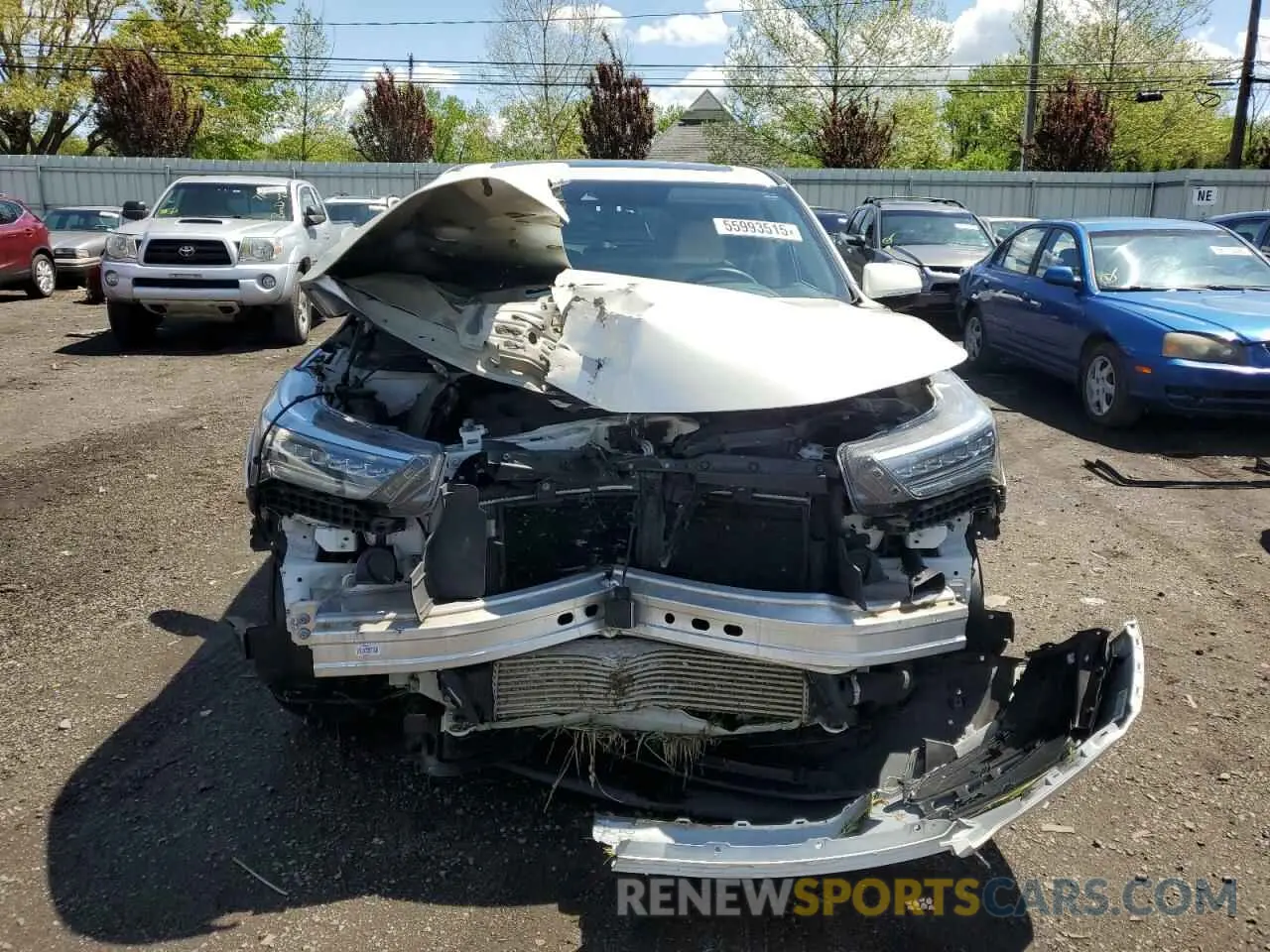 5 fotografías del automóvil dañado 5J8TC2H31KL028875 ACURA RDX 2019
