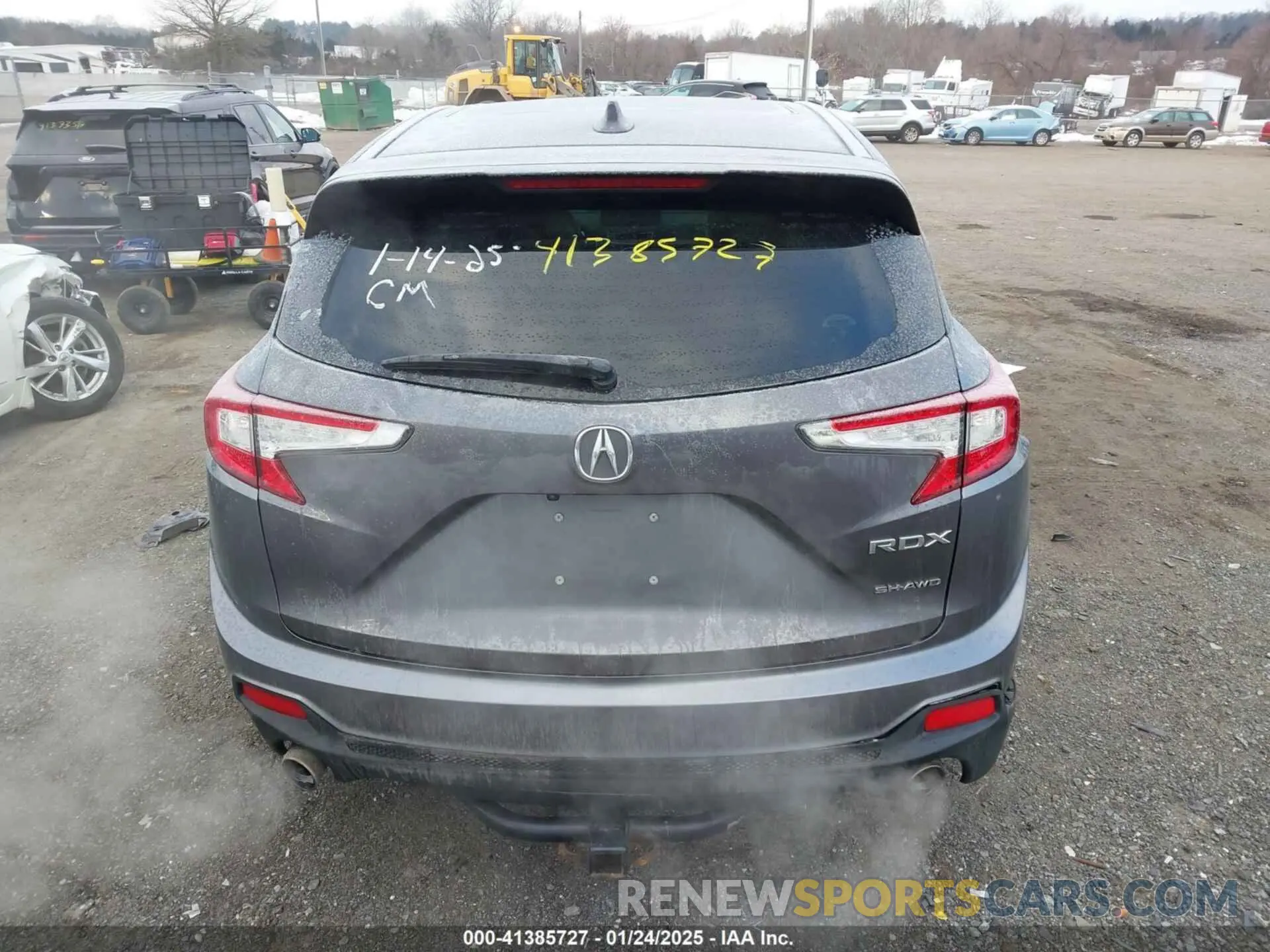 16 fotografías del automóvil dañado 5J8TC2H32KL012782 ACURA RDX 2019