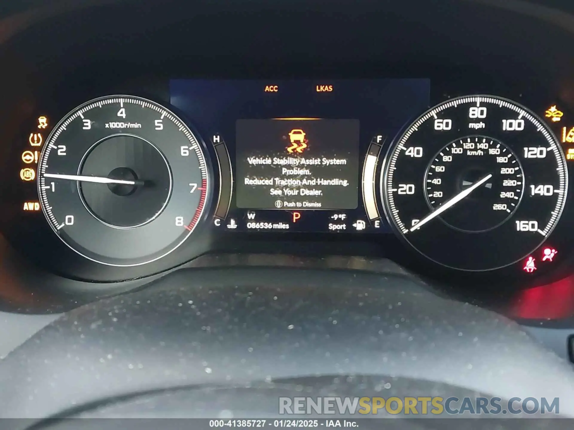 7 fotografías del automóvil dañado 5J8TC2H32KL012782 ACURA RDX 2019