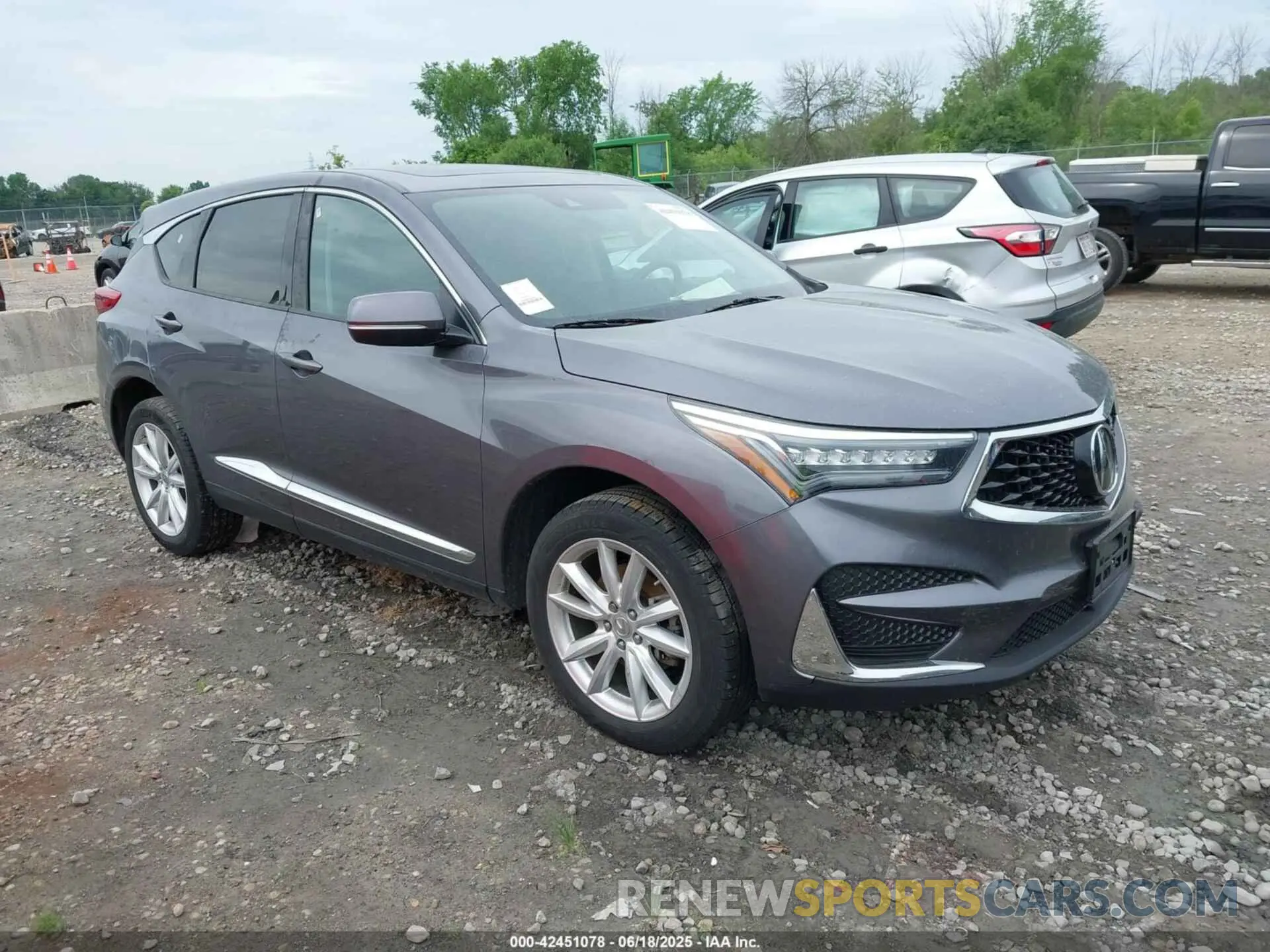 1 fotografías del automóvil dañado 5J8TC2H37KL034504 ACURA RDX 2019