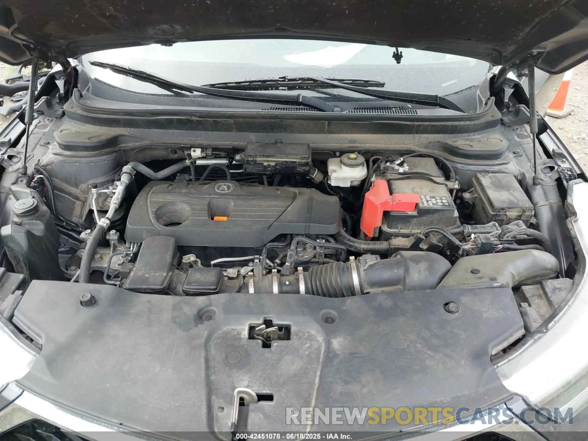 10 fotografías del automóvil dañado 5J8TC2H37KL034504 ACURA RDX 2019