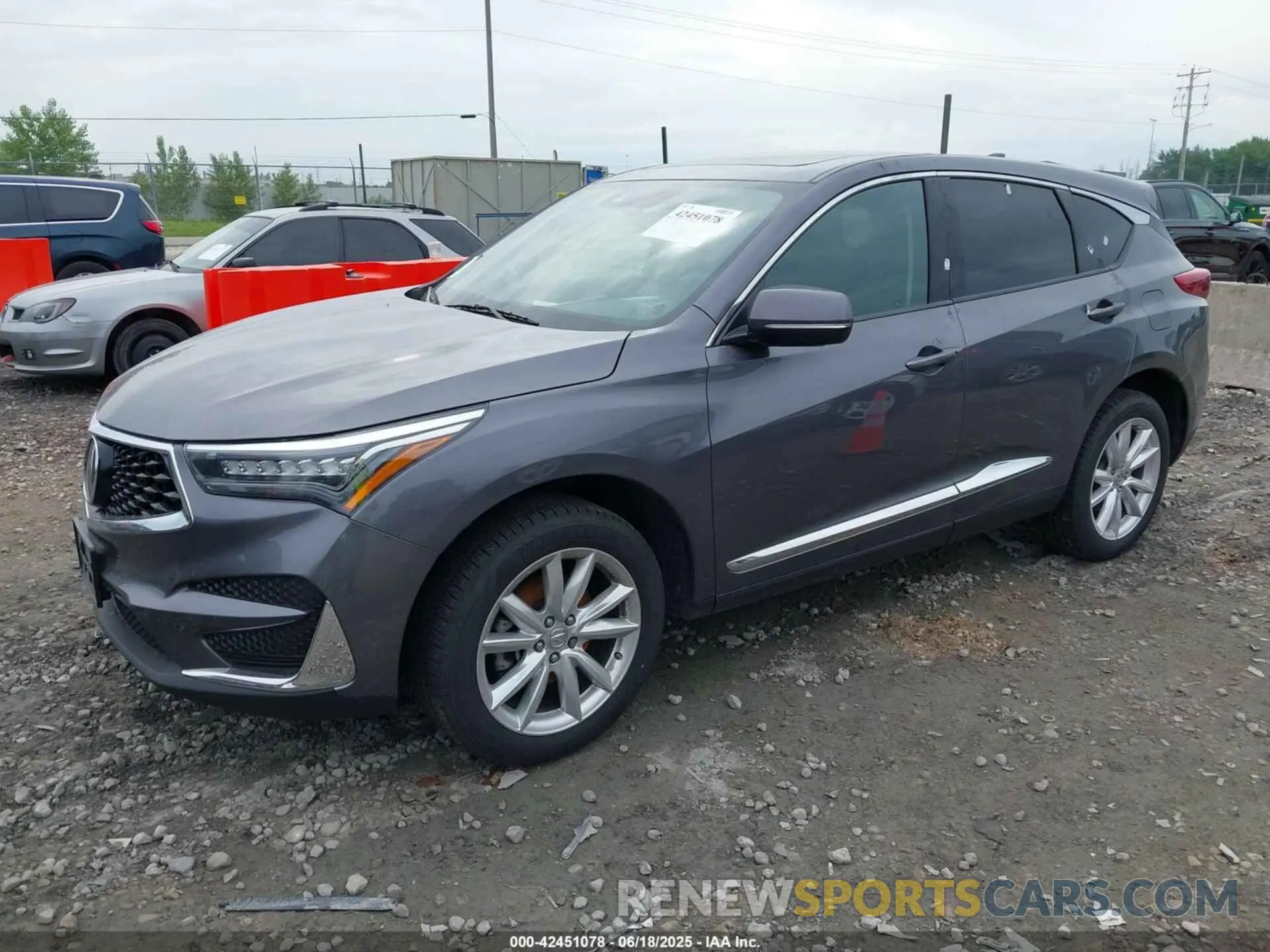2 fotografías del automóvil dañado 5J8TC2H37KL034504 ACURA RDX 2019