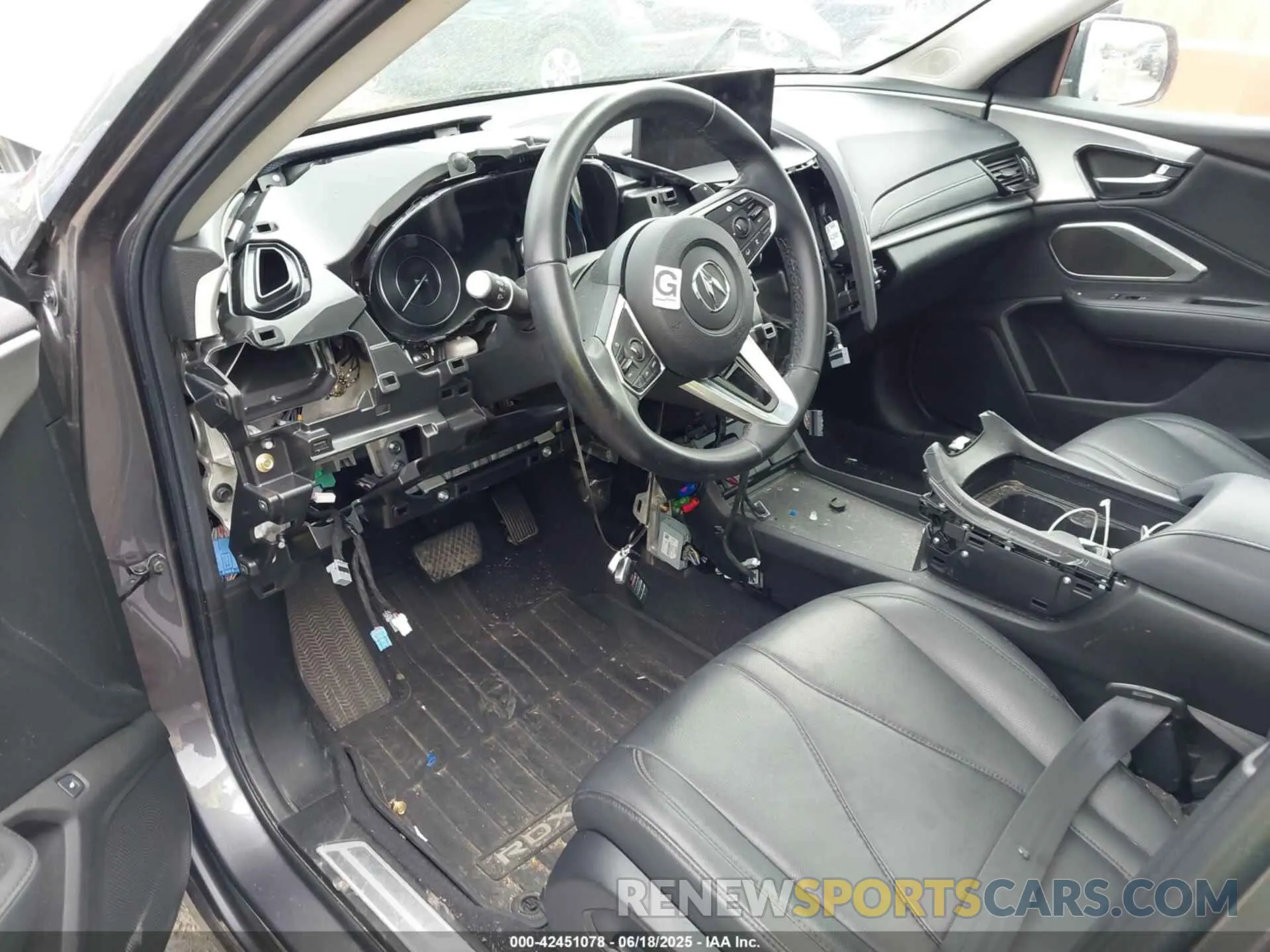6 fotografías del automóvil dañado 5J8TC2H37KL034504 ACURA RDX 2019
