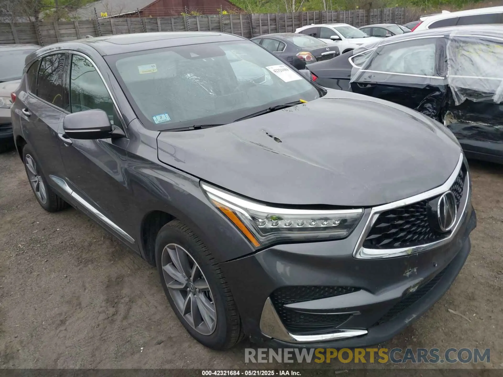 6 fotografías del automóvil dañado 5J8TC2H51KL017697 ACURA RDX 2019