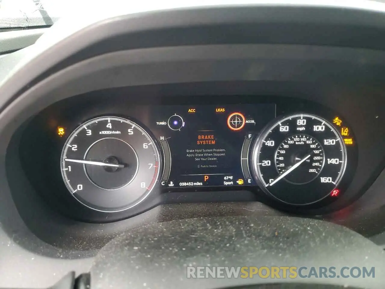 9 fotografías del automóvil dañado 5J8TC2H56KL000961 ACURA RDX 2019