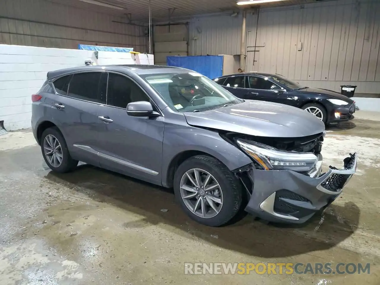 4 fotografías del automóvil dañado 5J8TC2H56KL013919 ACURA RDX 2019