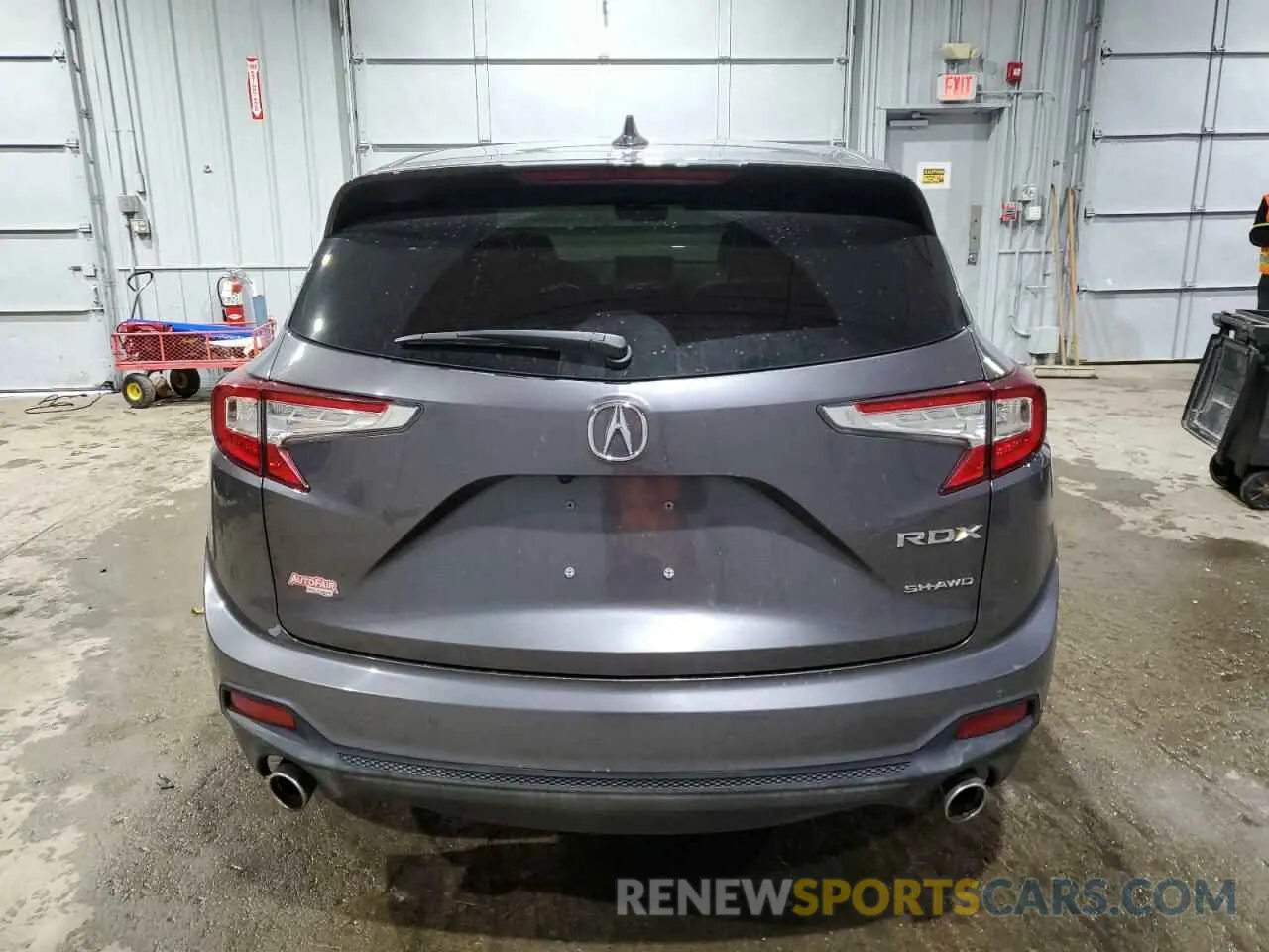 6 fotografías del automóvil dañado 5J8TC2H56KL013919 ACURA RDX 2019
