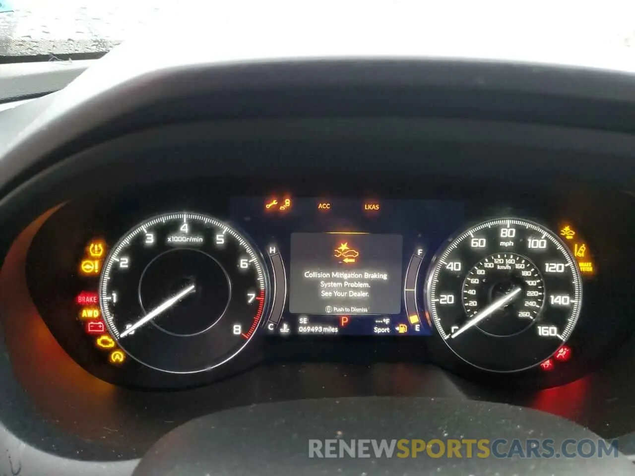 9 fotografías del automóvil dañado 5J8TC2H56KL018859 ACURA RDX 2019