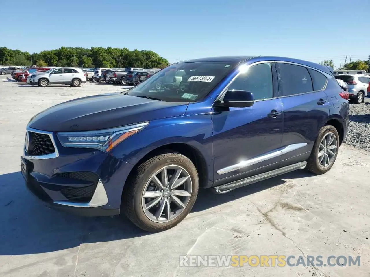 1 fotografías del automóvil dañado 5J8TC2H58KL011136 ACURA RDX 2019