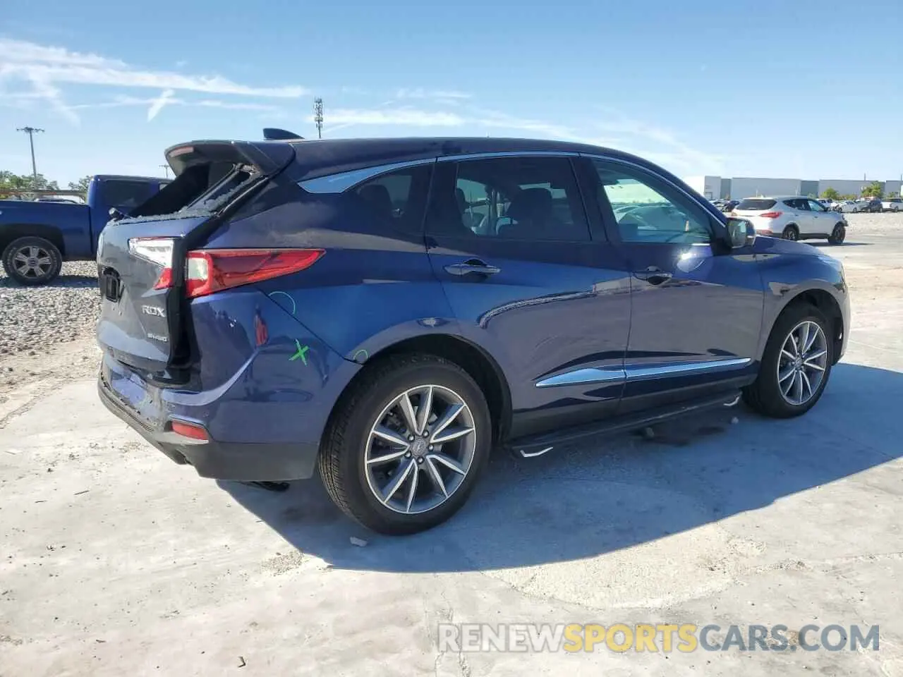 3 fotografías del automóvil dañado 5J8TC2H58KL011136 ACURA RDX 2019