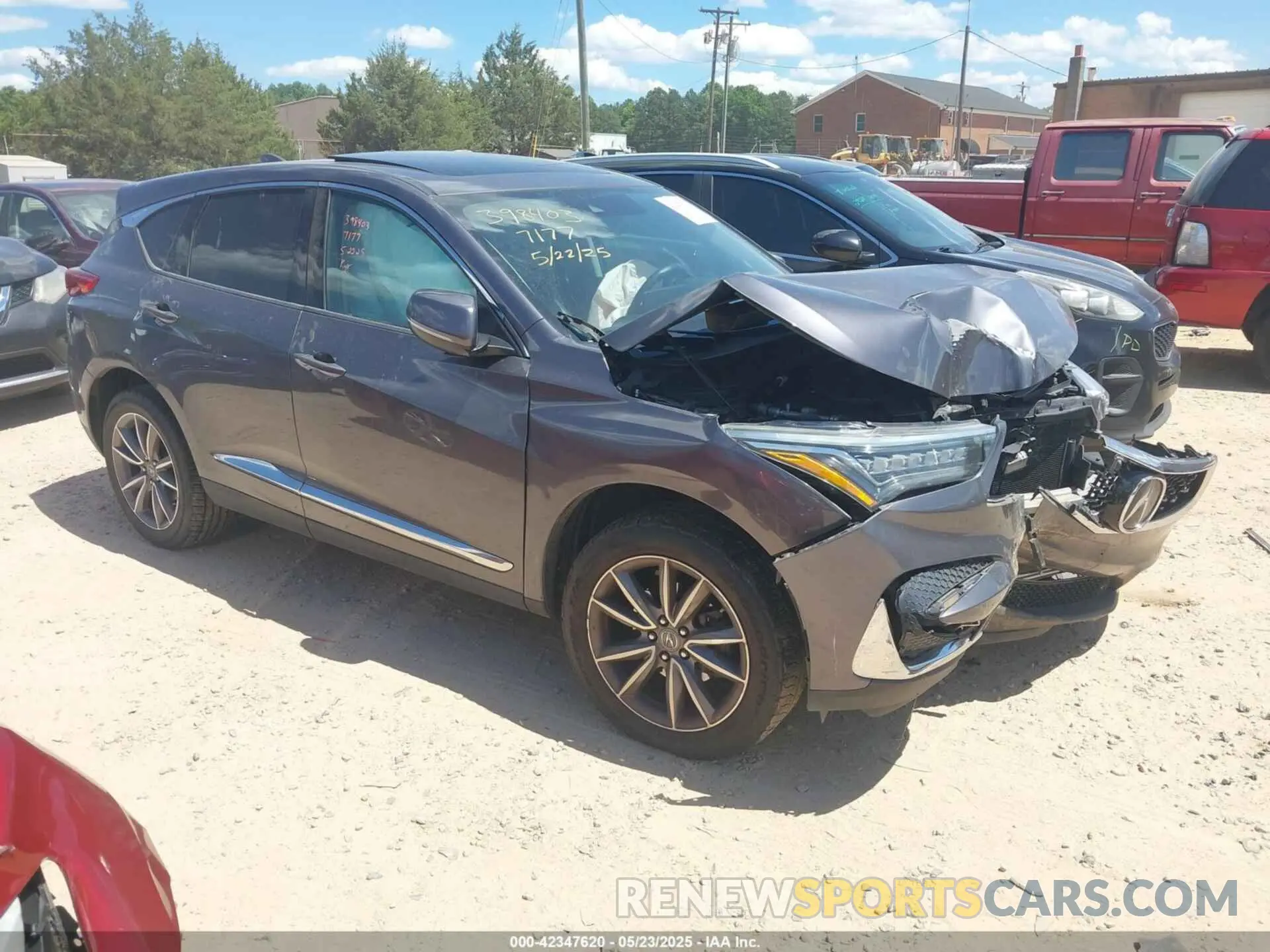 1 fotografías del automóvil dañado 5J8TC2H58KL017177 ACURA RDX 2019
