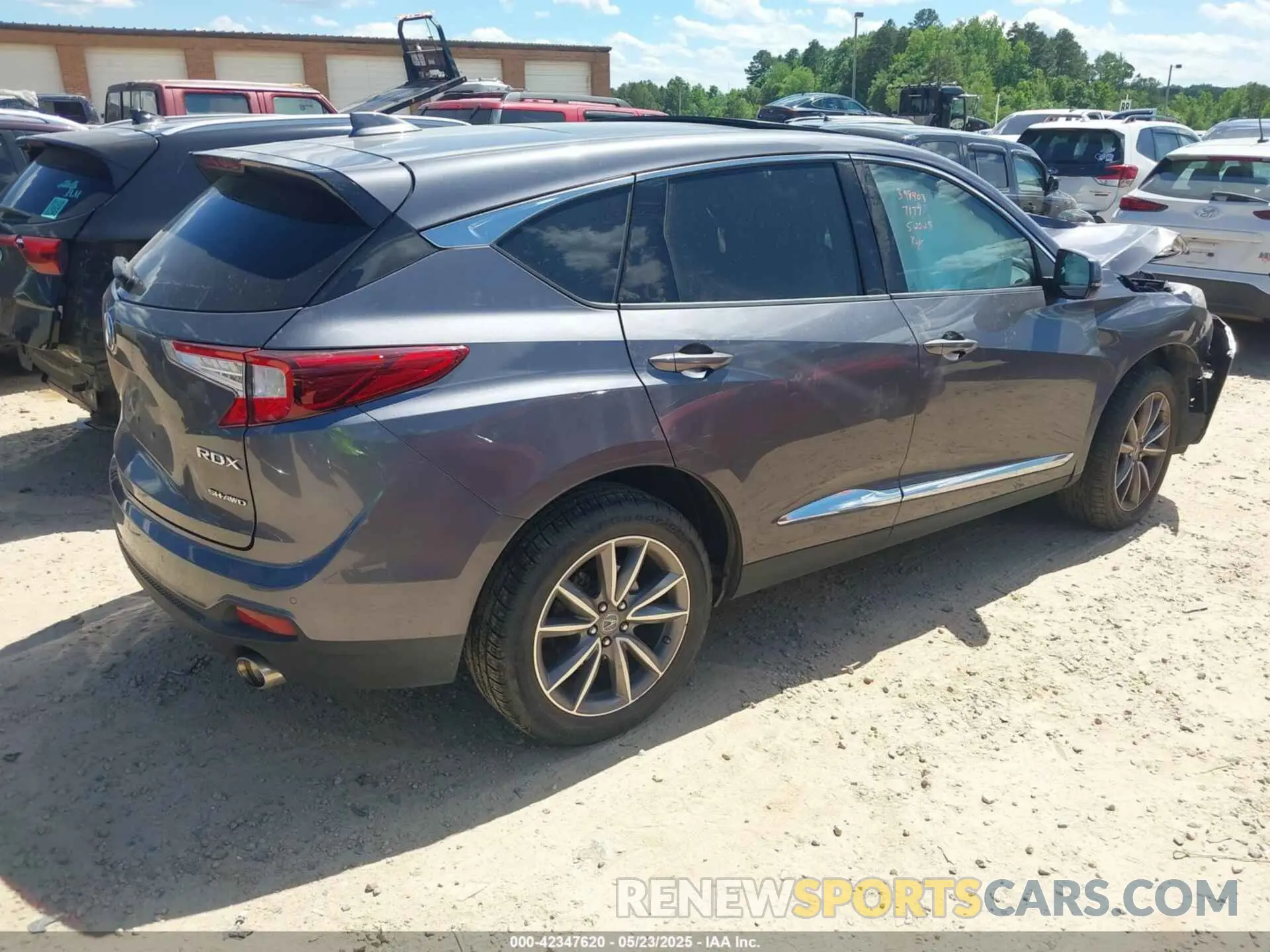 4 fotografías del automóvil dañado 5J8TC2H58KL017177 ACURA RDX 2019
