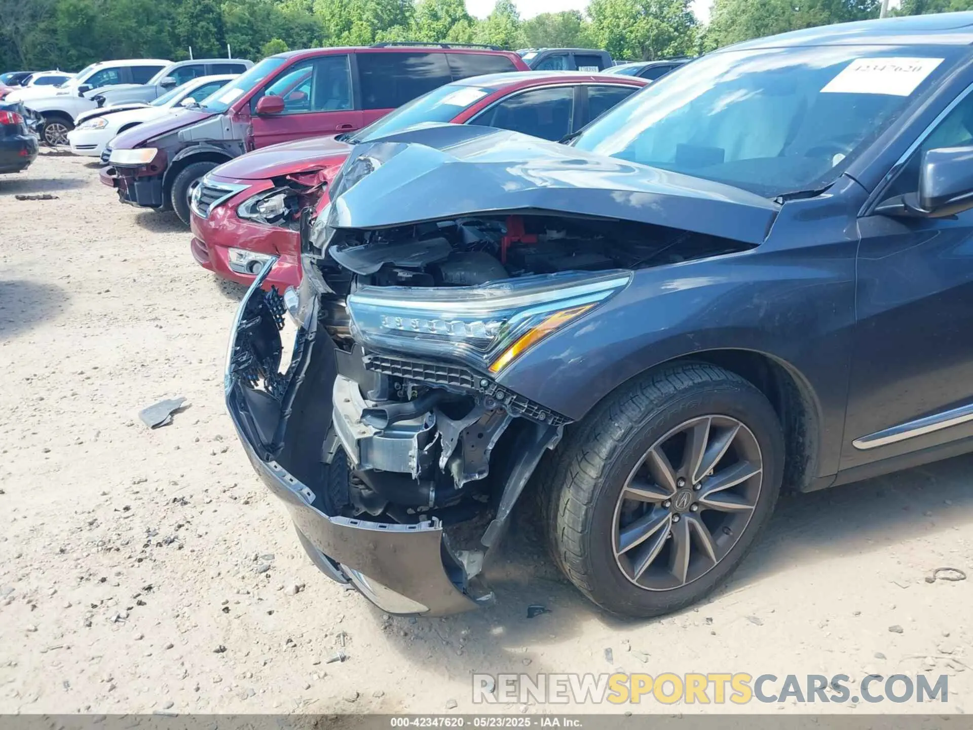 6 fotografías del automóvil dañado 5J8TC2H58KL017177 ACURA RDX 2019