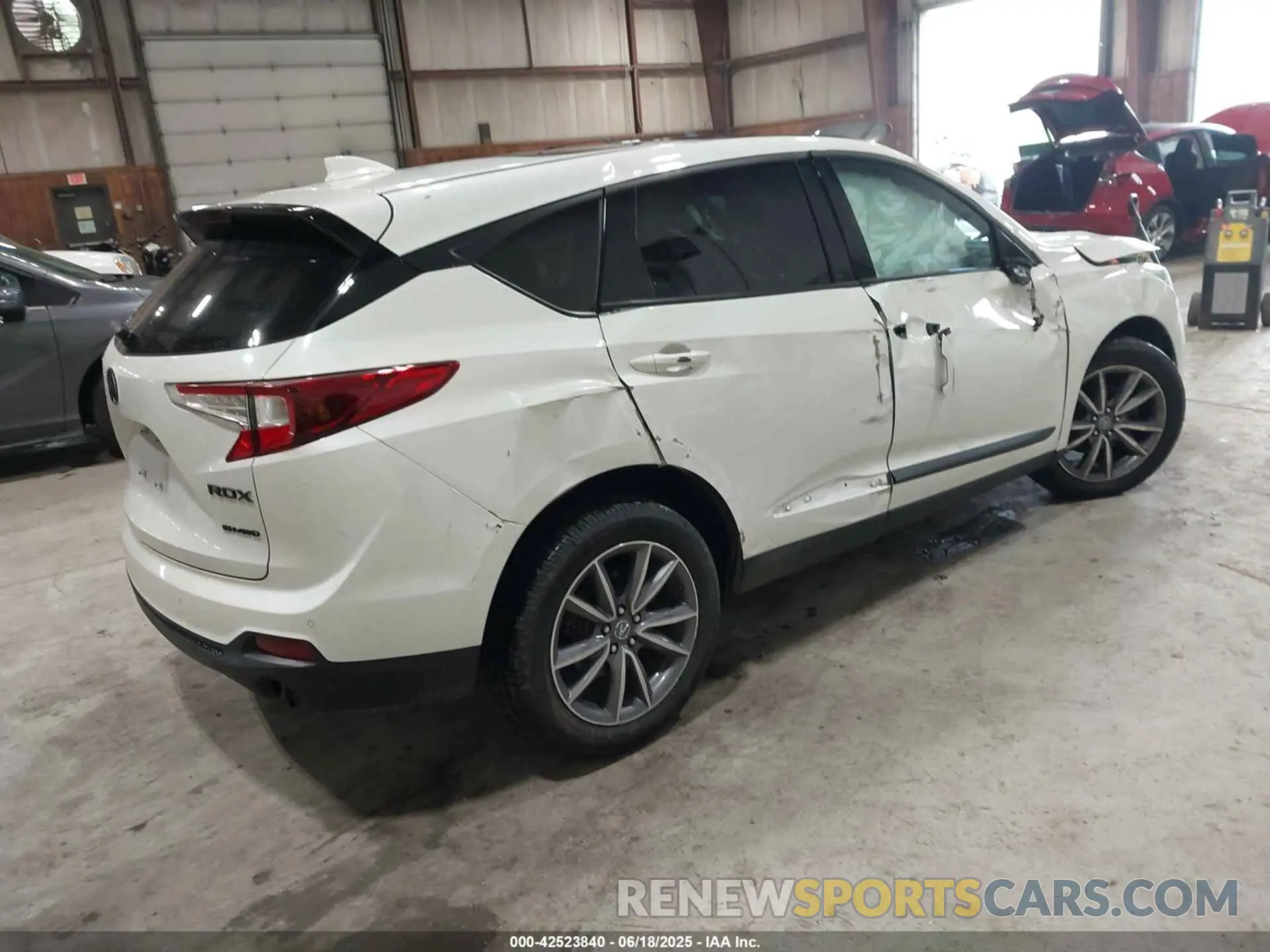 4 fotografías del automóvil dañado 5J8TC2H59KL016748 ACURA RDX 2019