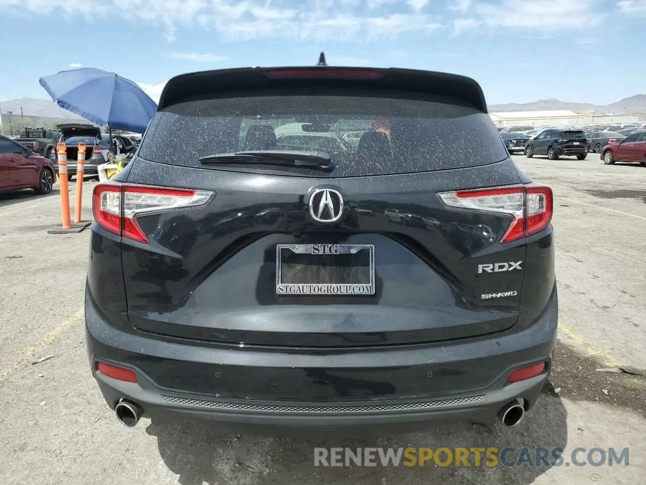 6 fotografías del automóvil dañado 5J8TC2H5XKL010747 ACURA RDX 2019
