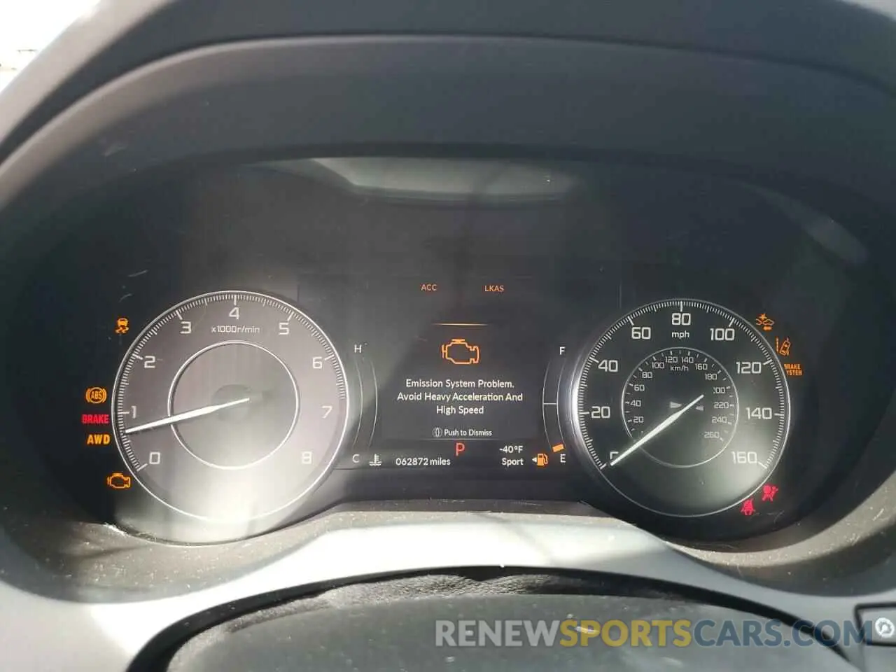 9 fotografías del automóvil dañado 5J8TC2H5XKL010747 ACURA RDX 2019