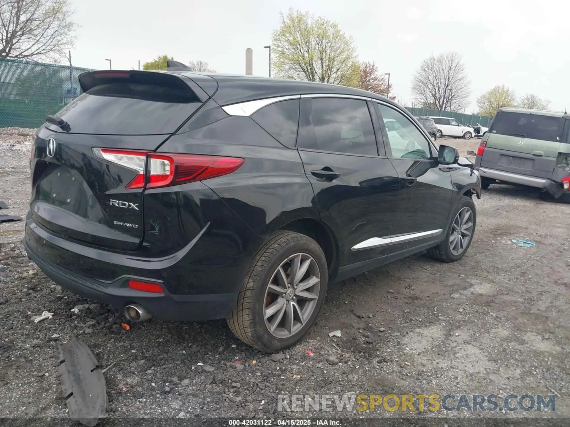 4 fotografías del automóvil dañado 5J8TC2H5XKL012224 ACURA RDX 2019
