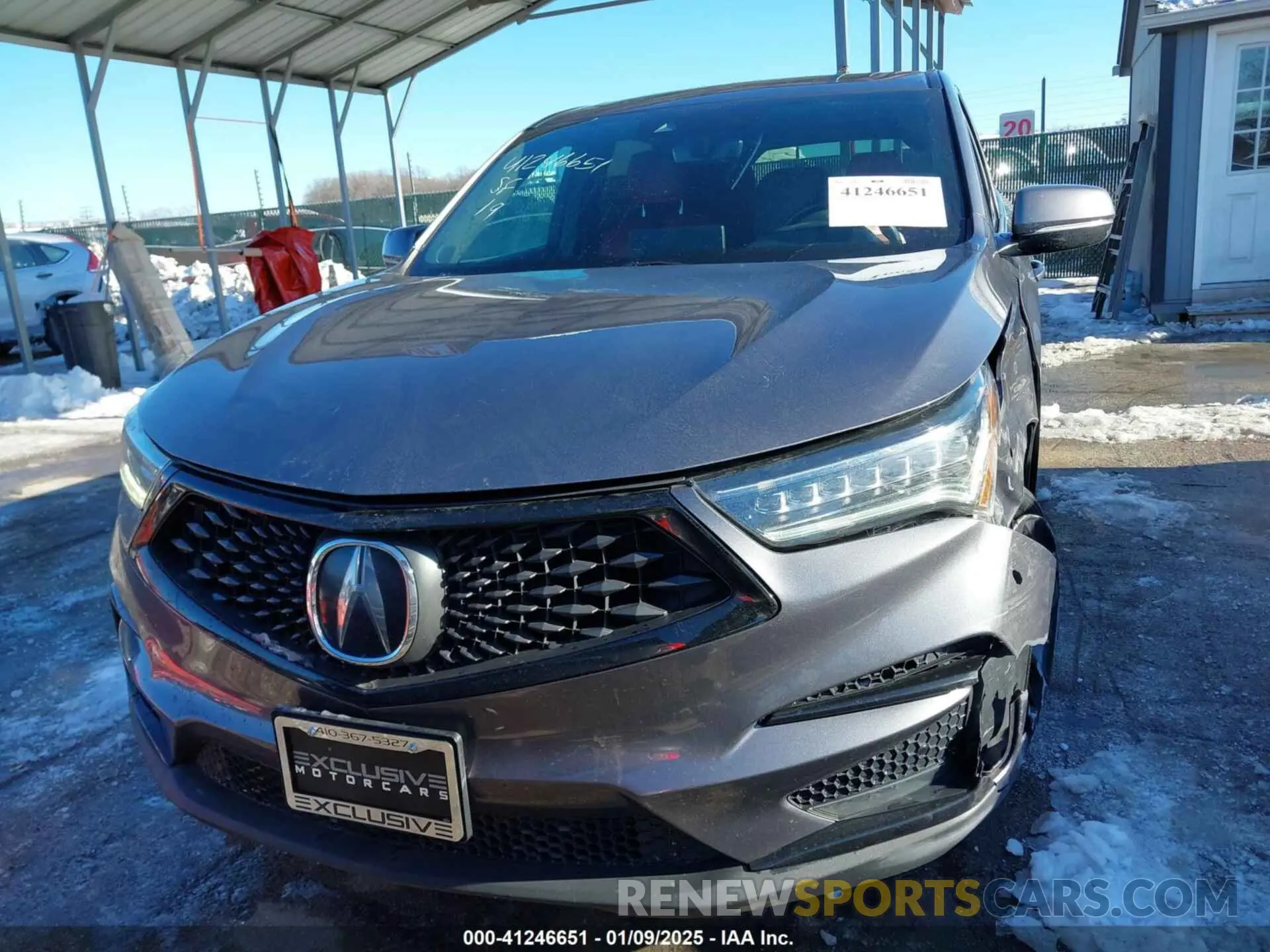 12 fotografías del automóvil dañado 5J8TC2H66KL028493 ACURA RDX 2019