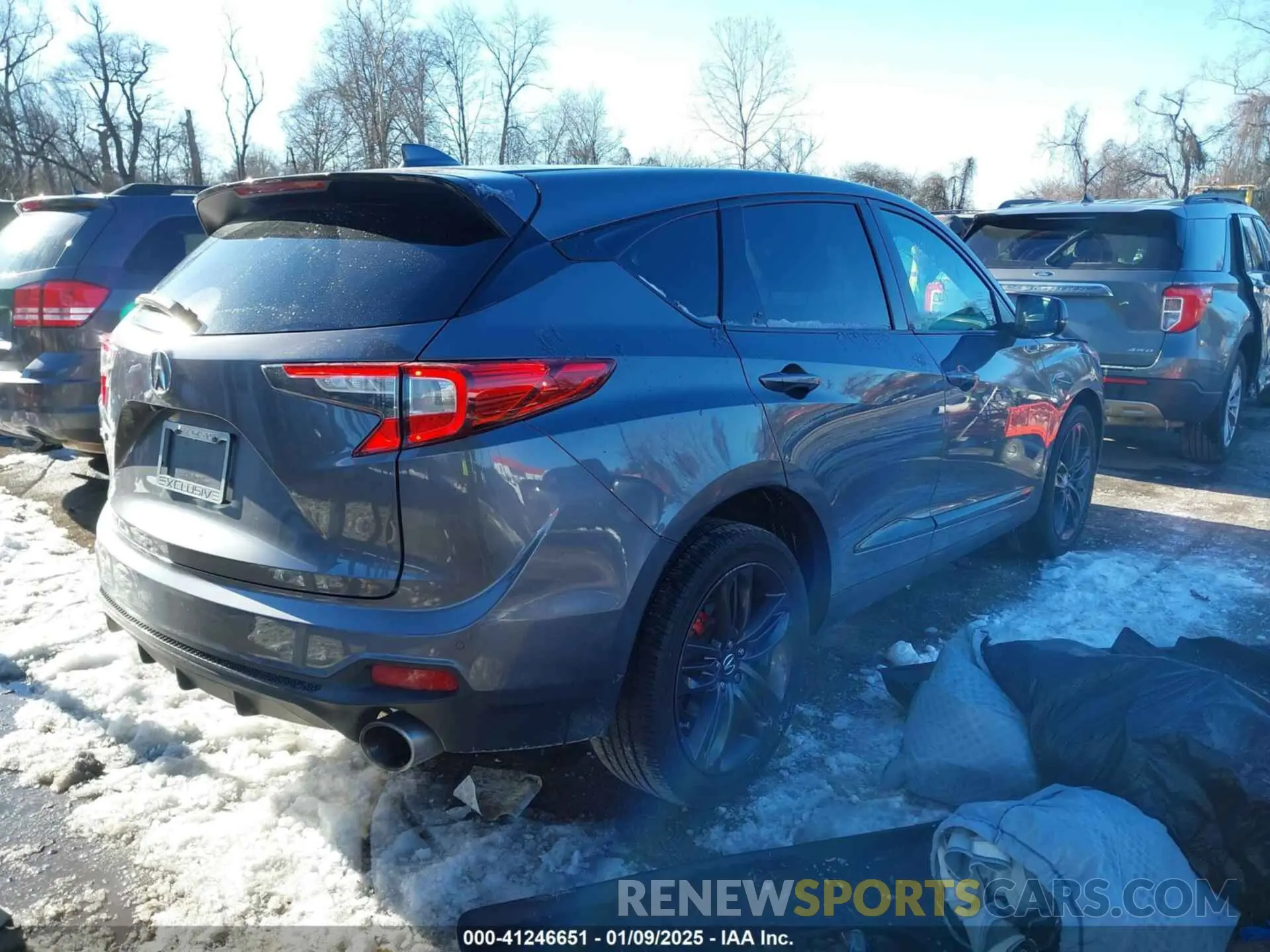 4 fotografías del automóvil dañado 5J8TC2H66KL028493 ACURA RDX 2019