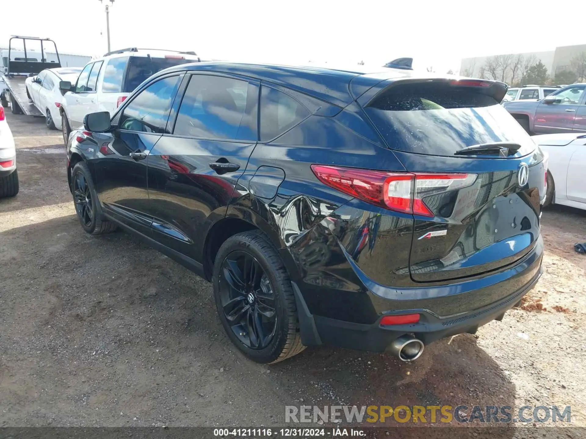 3 fotografías del automóvil dañado 5J8TC2H69KL000557 ACURA RDX 2019