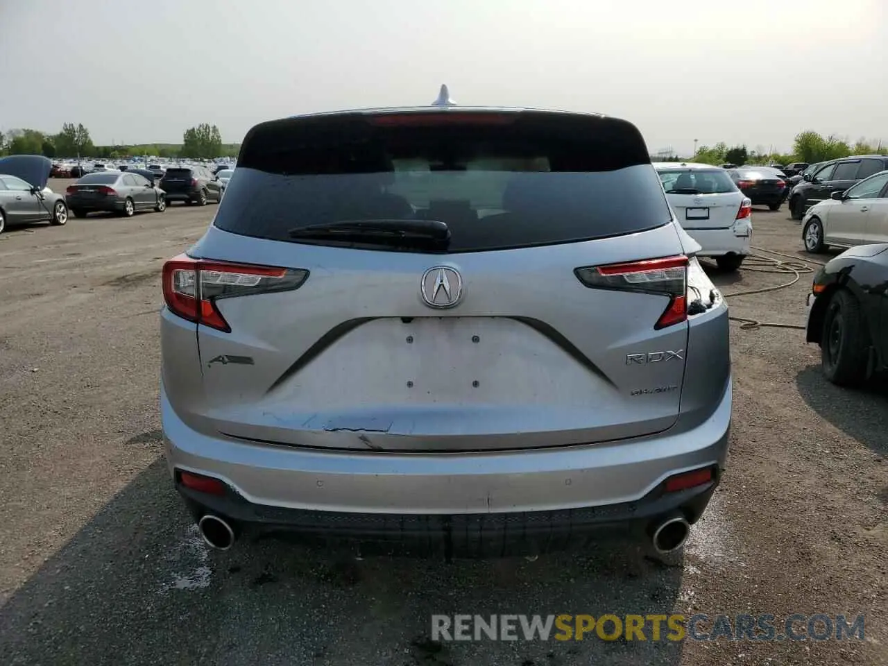 6 fotografías del automóvil dañado 5J8TC2H6XKL808495 ACURA RDX 2019