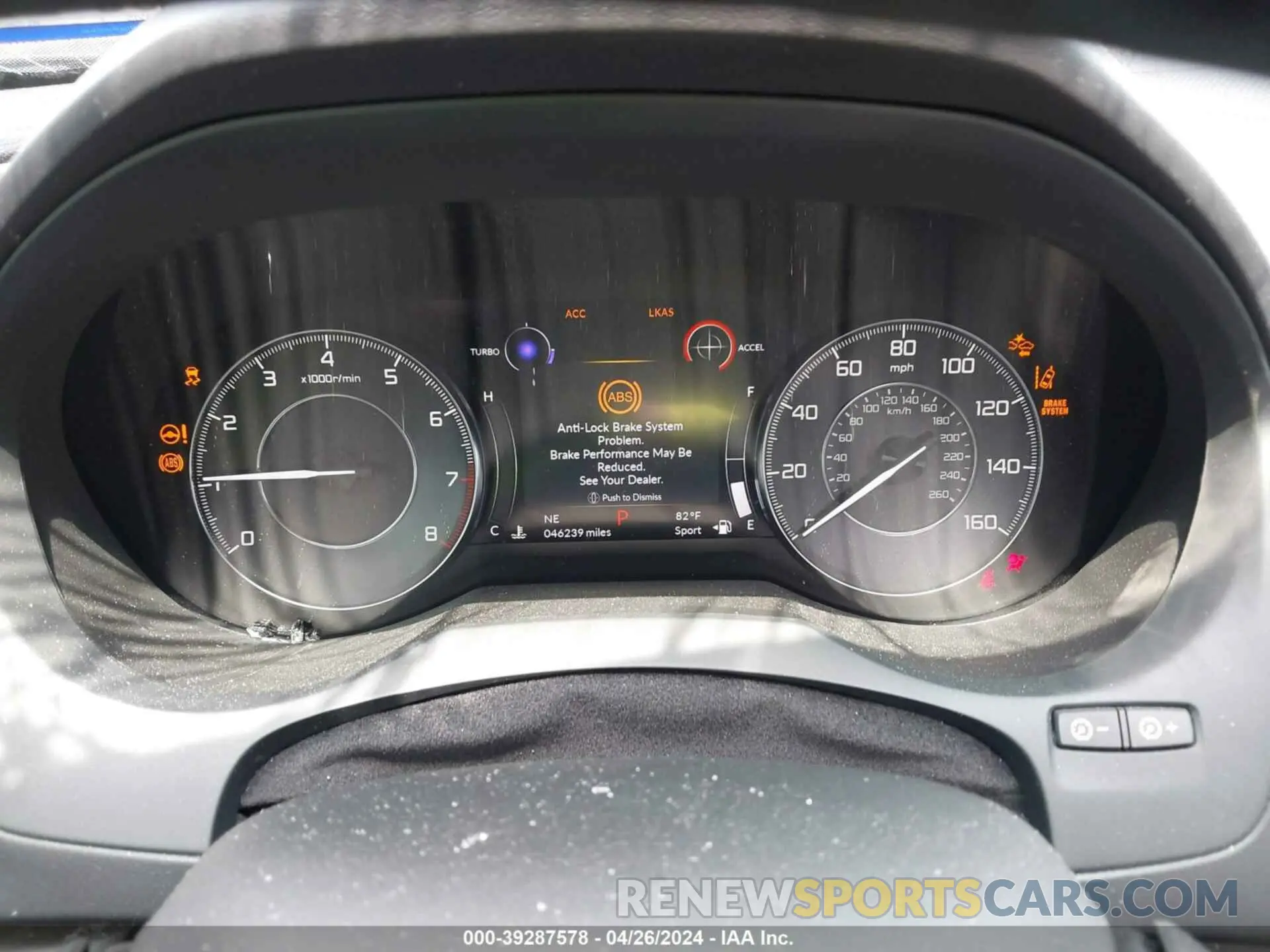 7 fotografías del automóvil dañado 5J8TC2H70KL036100 ACURA RDX 2019