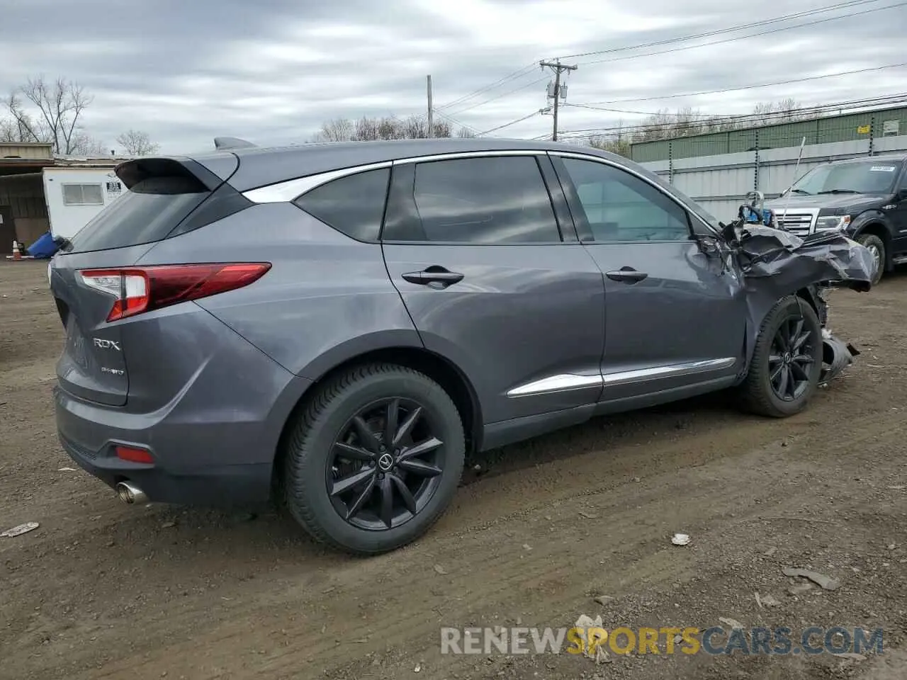 3 fotografías del automóvil dañado 5J8TC2H77KL000596 ACURA RDX 2019