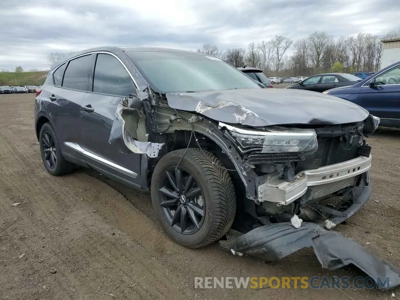 4 fotografías del automóvil dañado 5J8TC2H77KL000596 ACURA RDX 2019