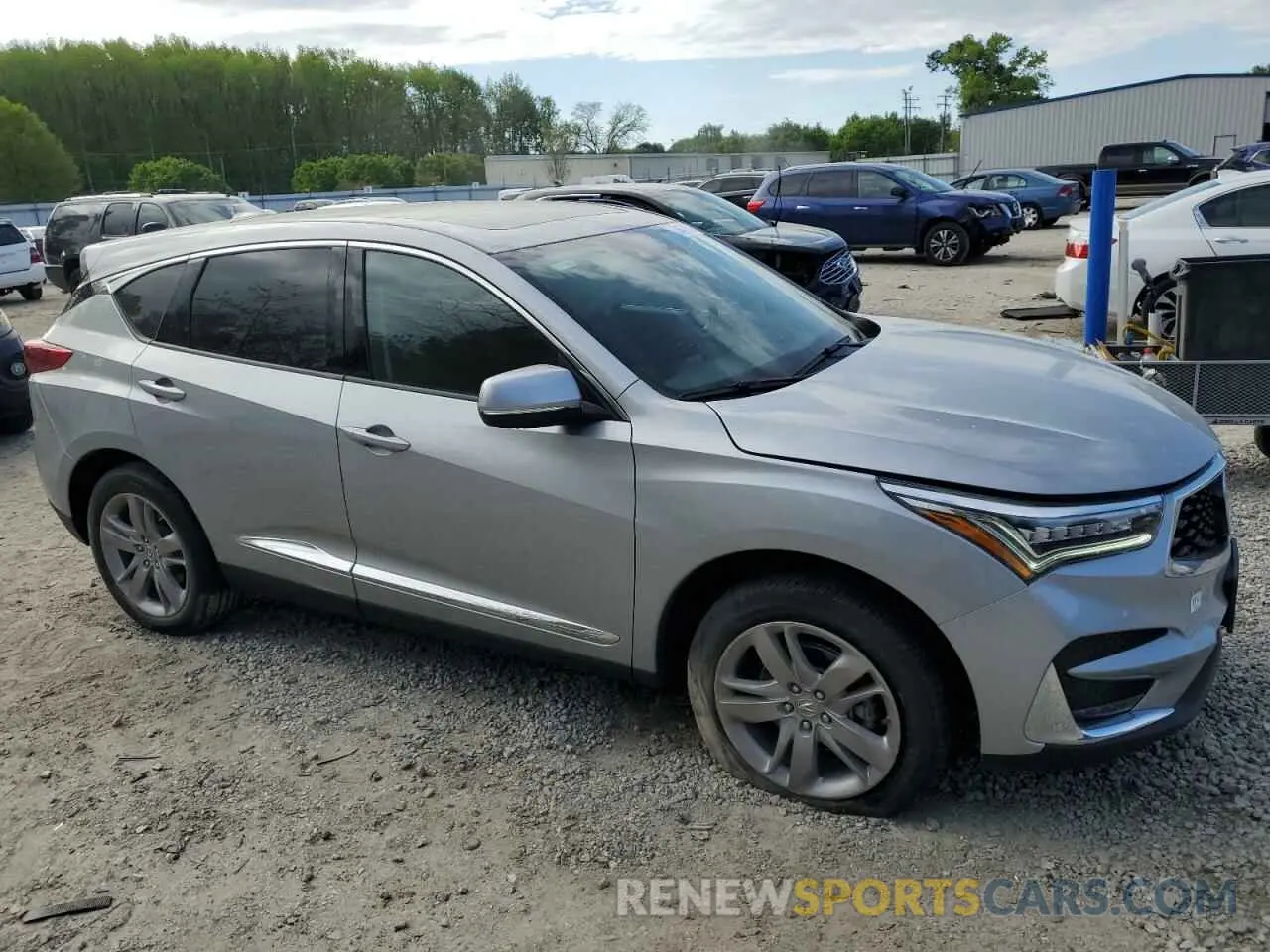 4 fotografías del automóvil dañado 5J8TC2H79KL038895 ACURA RDX 2019
