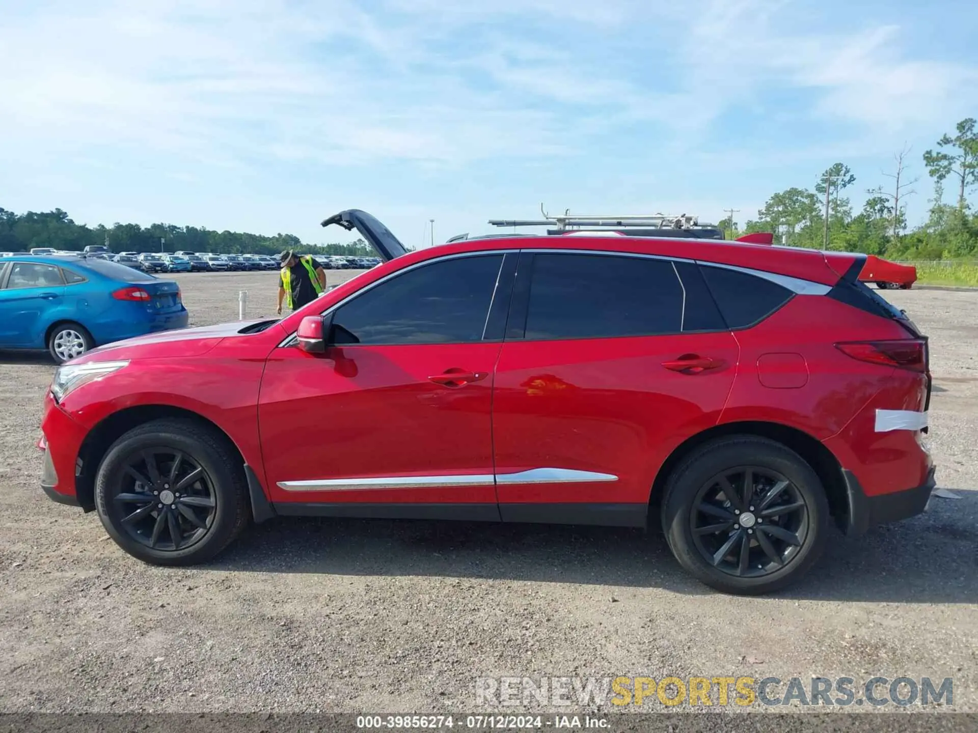 14 fotografías del automóvil dañado 5J8TC1H32LL016990 ACURA RDX 2020