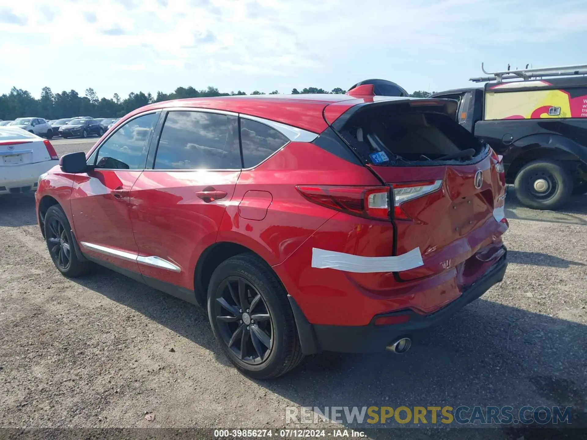 3 fotografías del automóvil dañado 5J8TC1H32LL016990 ACURA RDX 2020