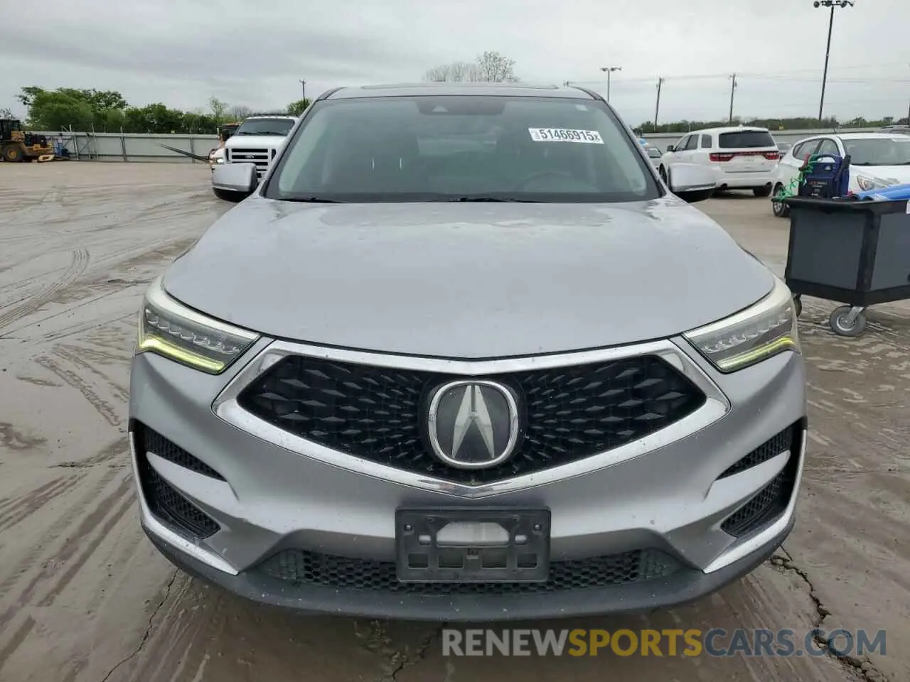 5 fotografías del automóvil dañado 5J8TC1H37LL019125 ACURA RDX 2020