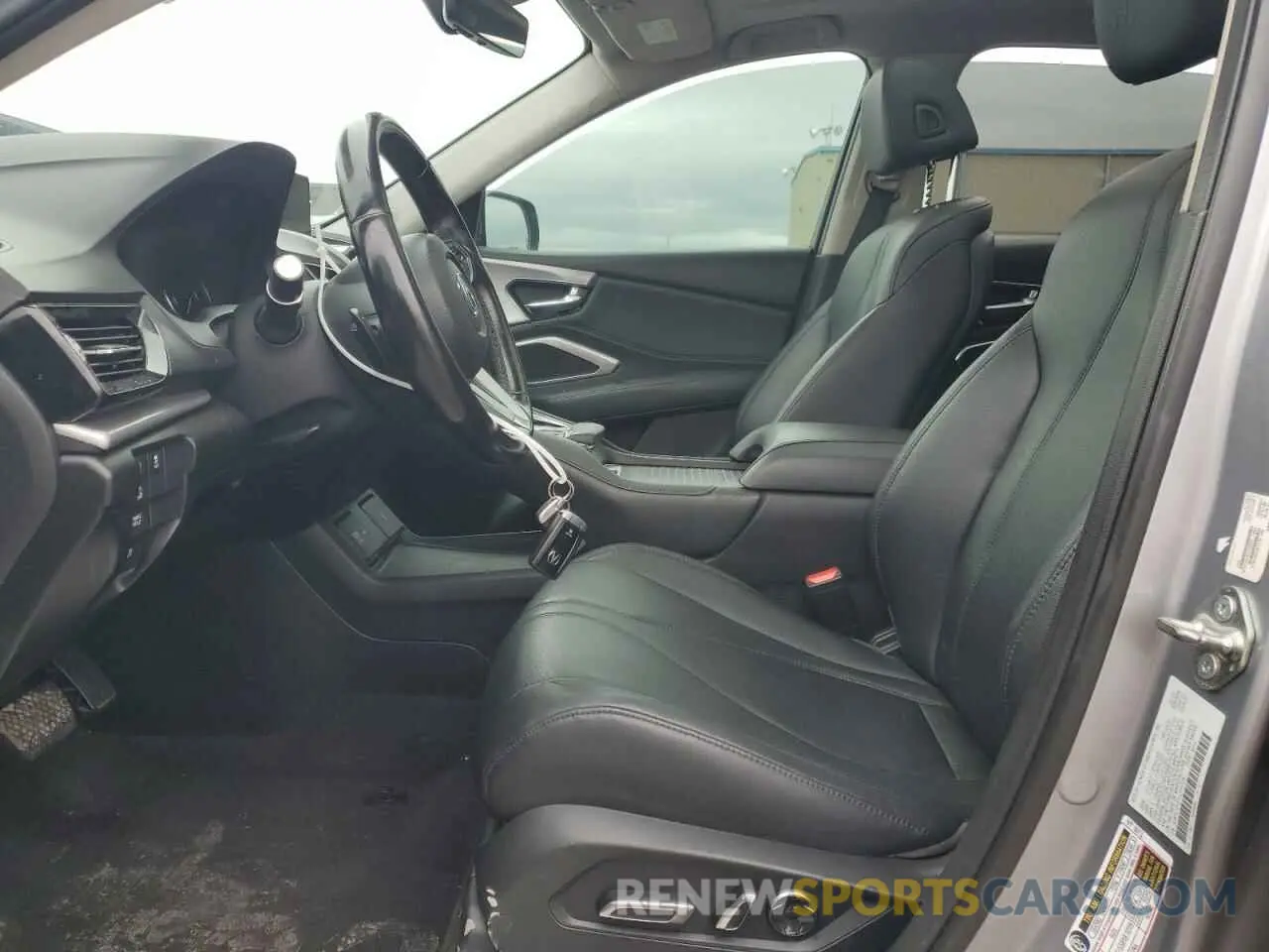7 fotografías del automóvil dañado 5J8TC1H37LL019125 ACURA RDX 2020