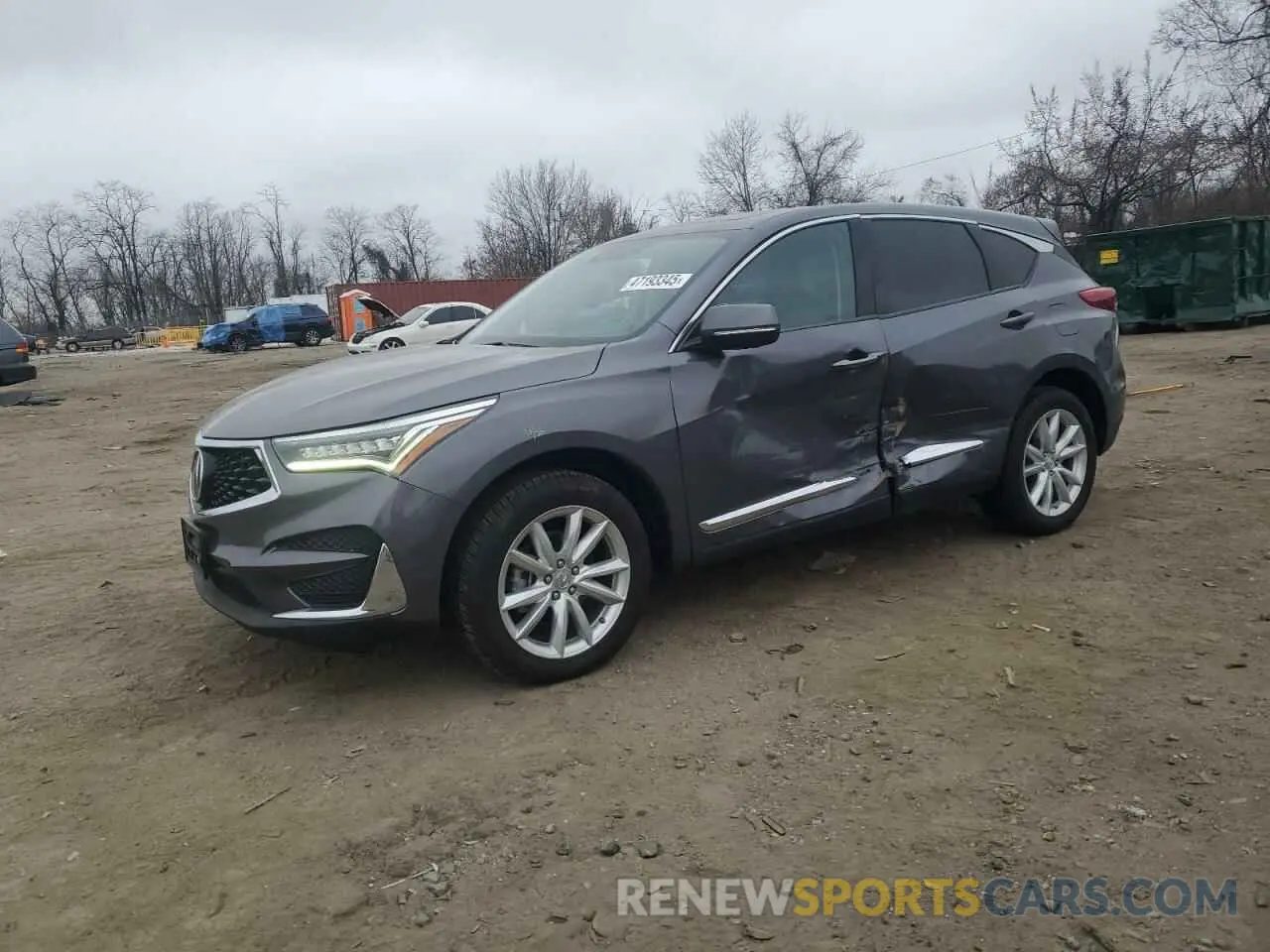 1 fotografías del automóvil dañado 5J8TC1H37LL022221 ACURA RDX 2020