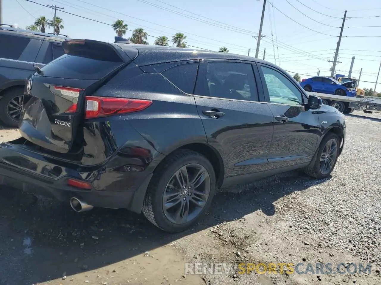 3 fotografías del automóvil dañado 5J8TC1H68LL016552 ACURA RDX 2020