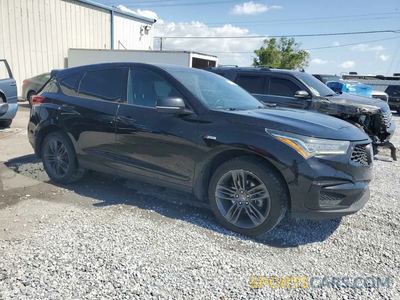 4 fotografías del automóvil dañado 5J8TC1H68LL016552 ACURA RDX 2020